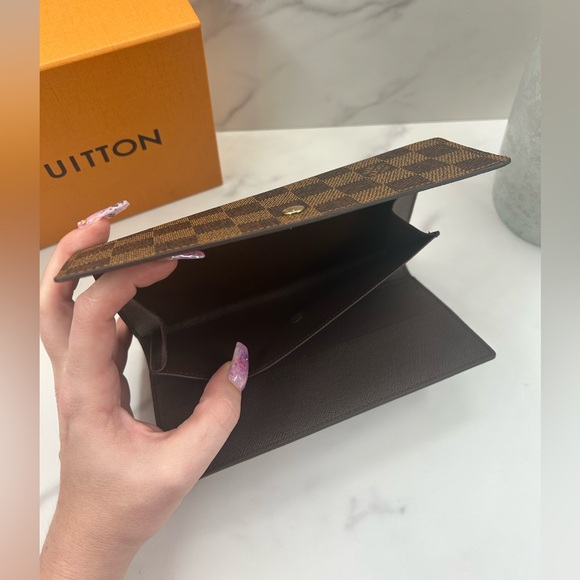 ❌SOLD❌🔥Louis Vuitton•Damier Ebene Port Tresor International Long Wallet - Picture 6 of 8